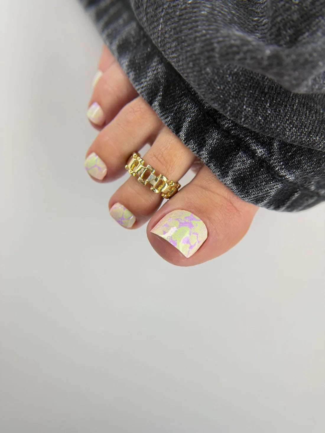 Nail decoration films for pedicure - 1059K