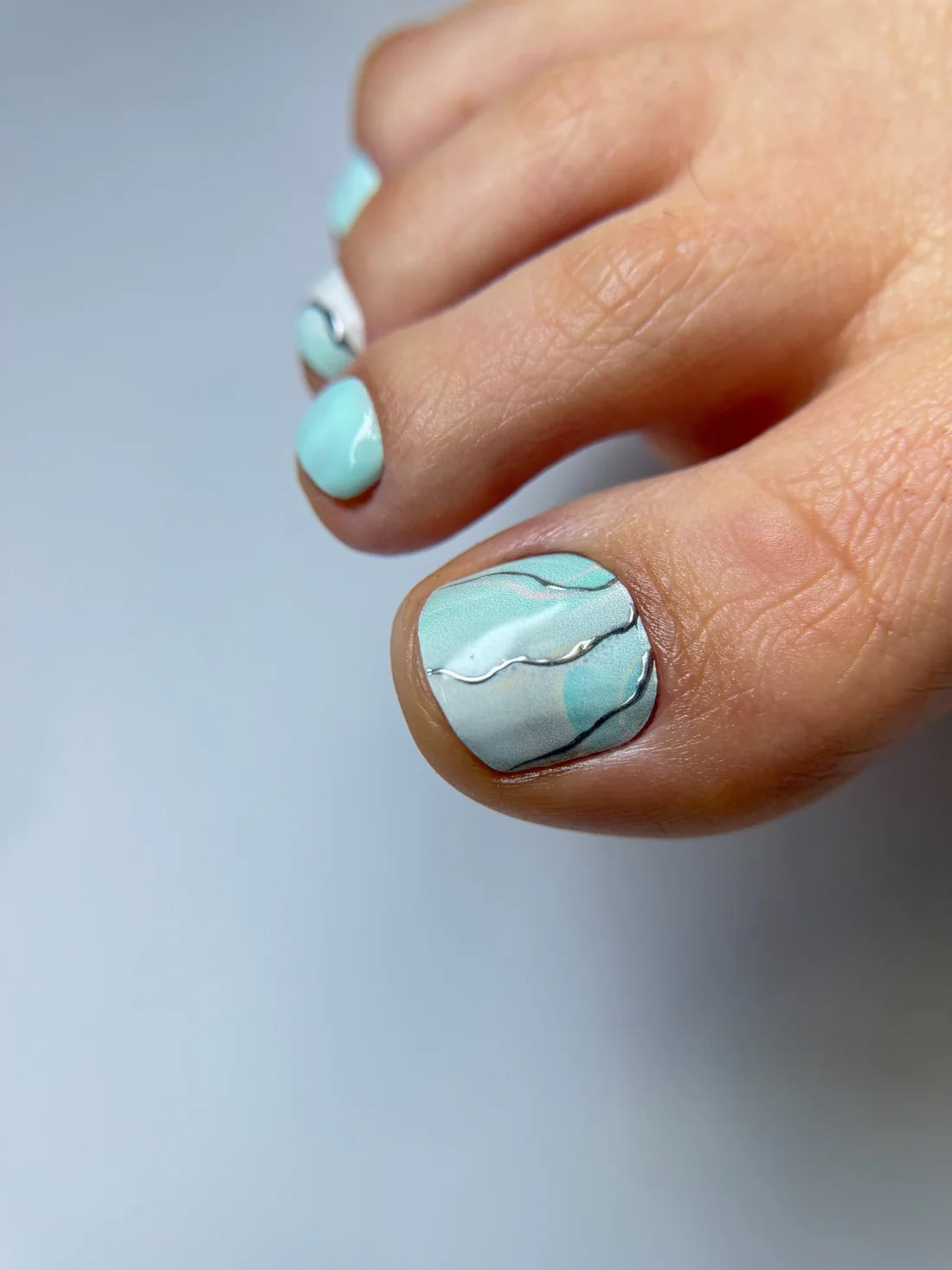 Nail decoration films for pedicure - 1065K