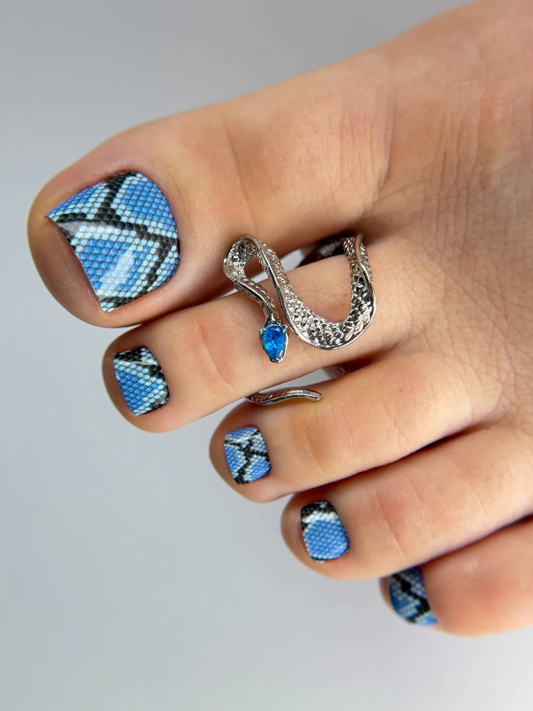 Nail decoration films for pedicure - 1131K