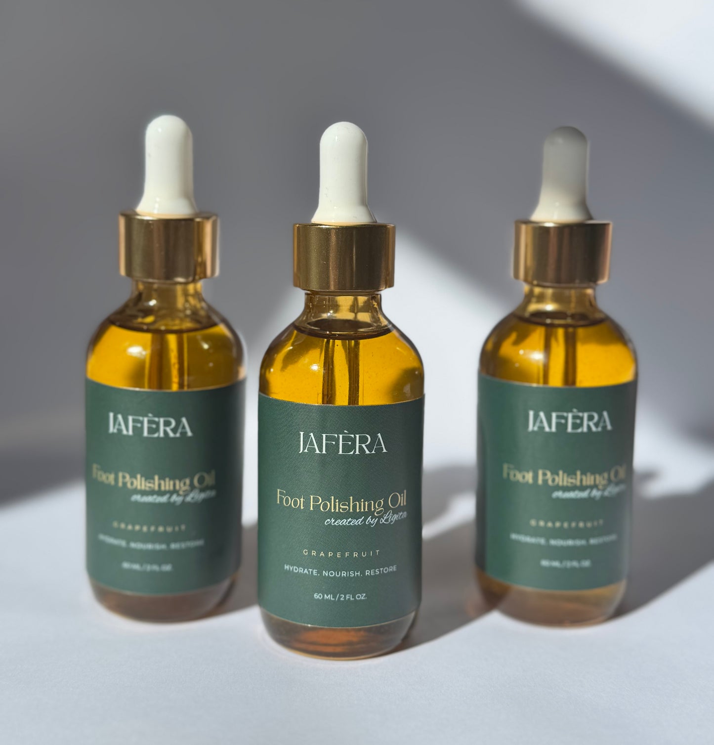 Jafèra Foot Polishing Oil - Grapefruit
