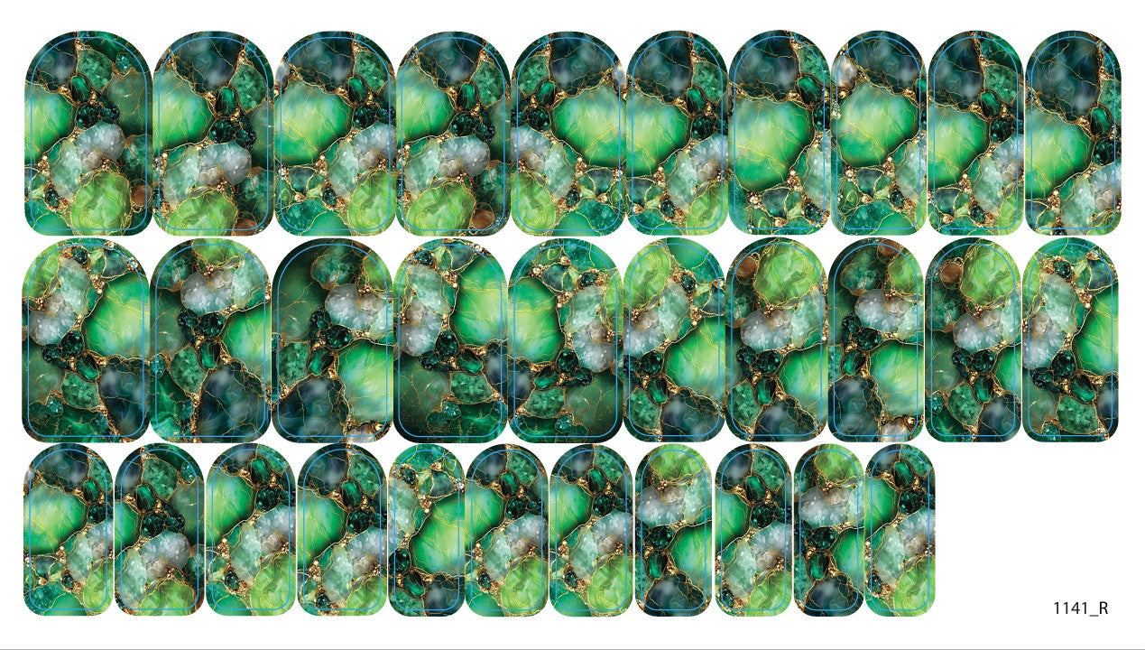 Nail decoration films for manicure - 1141R