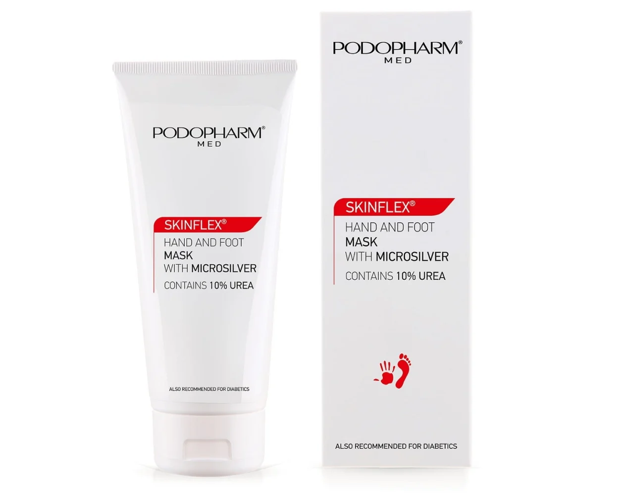 Podopharm Med Skinflex Hand And Foot Mask With Microsilver 75ml