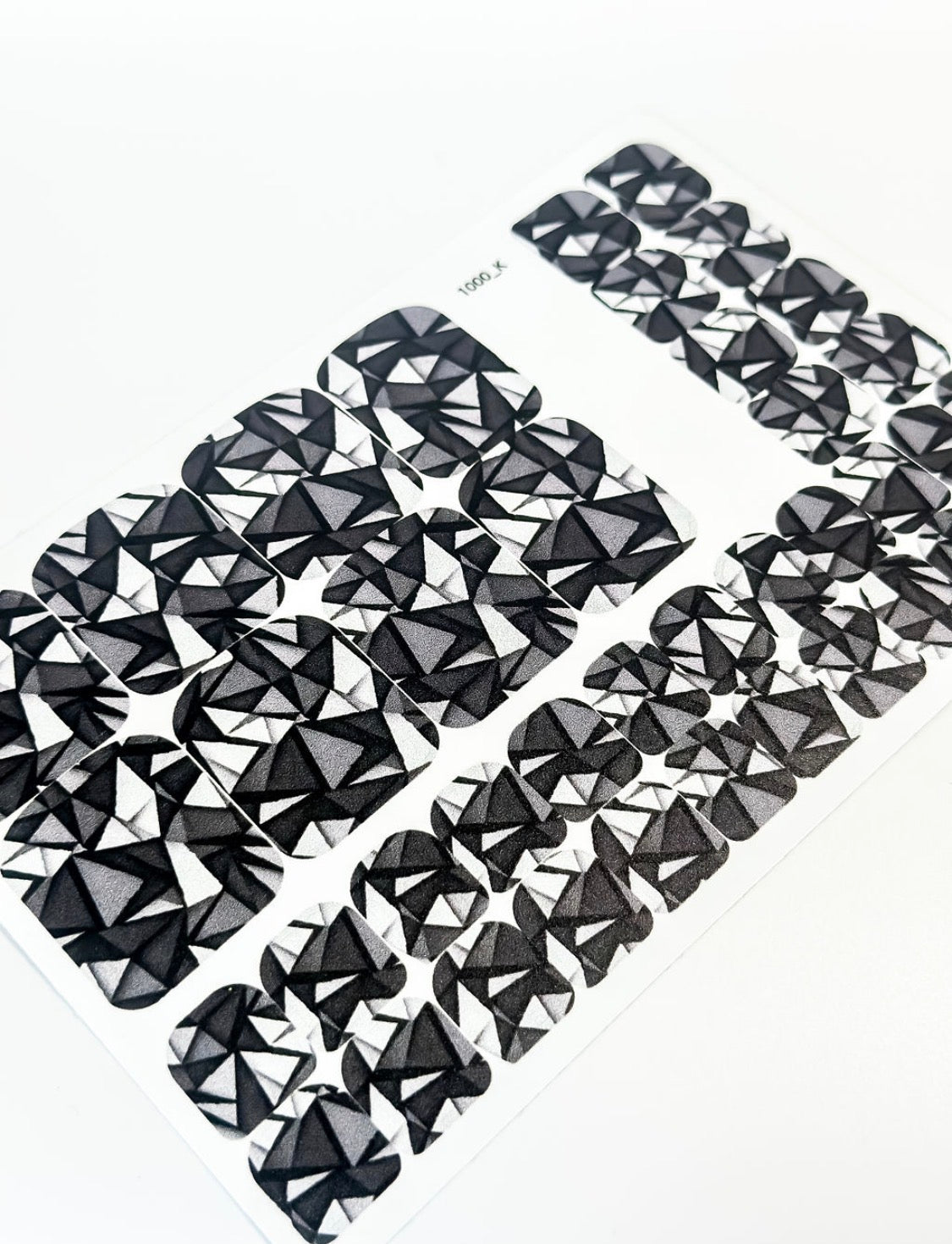 Nail decoration films for pedicure - 1000K