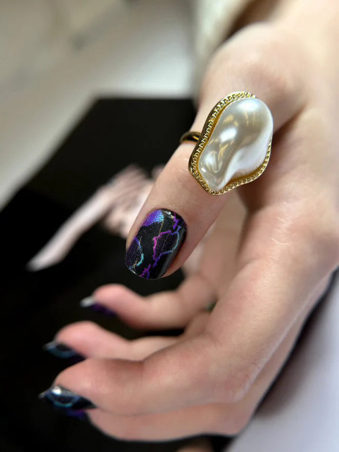 Nail decoration films for manicure - 0026R