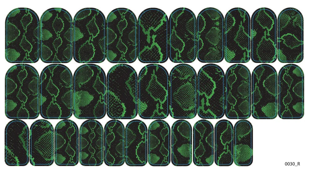 Nail decoration films for manicure - 0030R