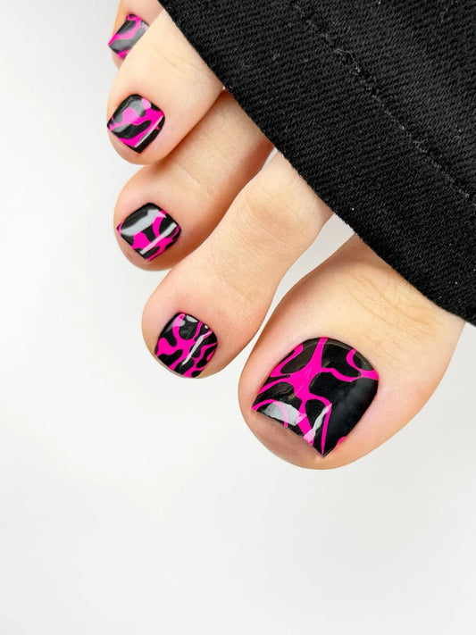 Nail decoration films for pedicure - 0053K