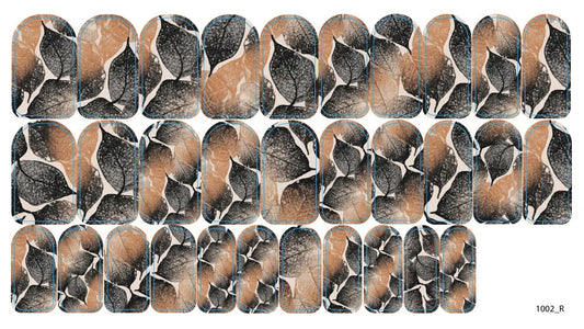 Nail decoration films for manicure - 1002R