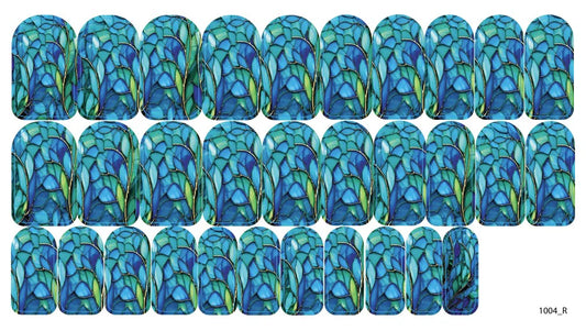 Nail decoration films for manicure - 1004R