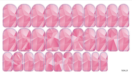 Nail decoration films for manicure - 1034R