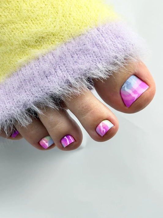 Nail decoration films for pedicure - 1046K