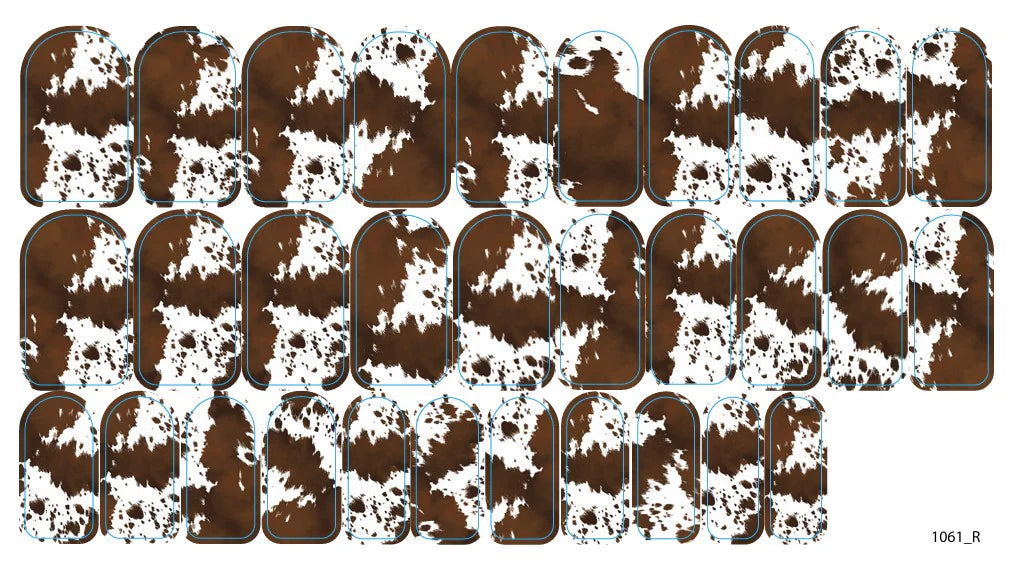 Nail decoration films for manicure- 1061R