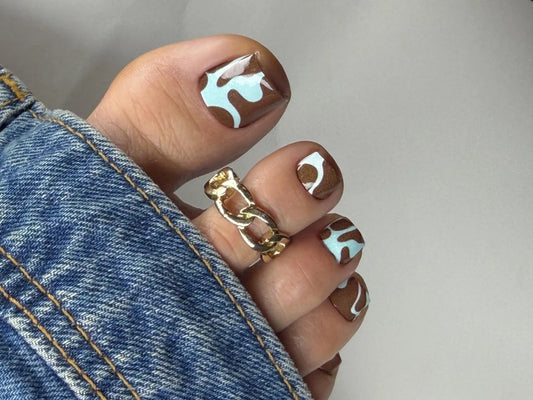 Nail decoration films for pedicure - 1098K
