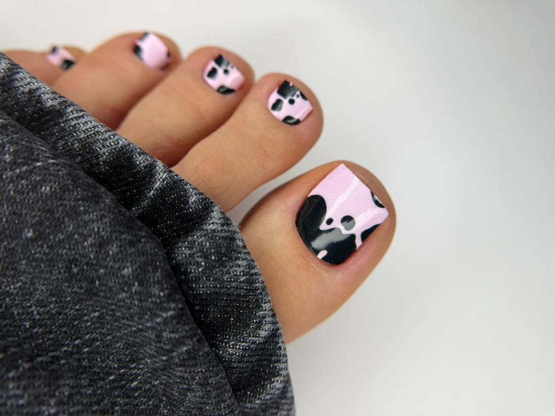 Nail decoration films for pedicure - 1111K