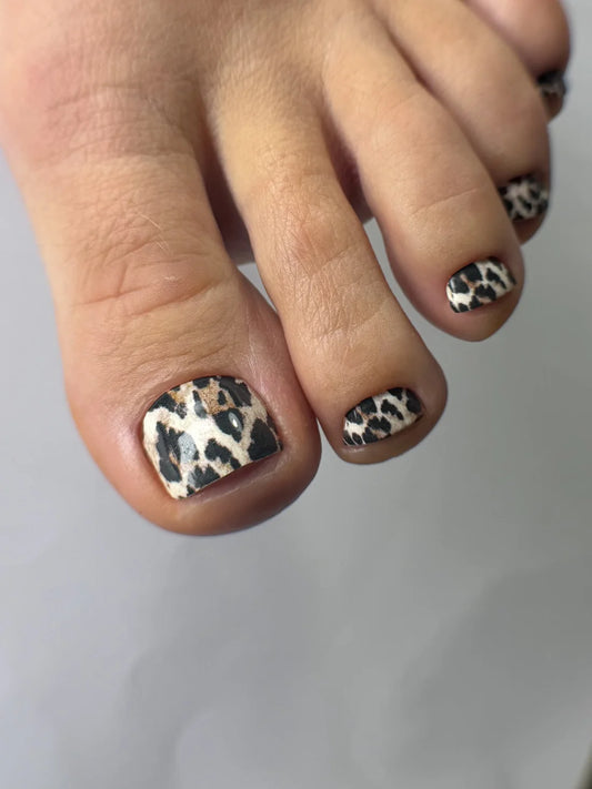 Nail decoration films for pedicure - 1114K