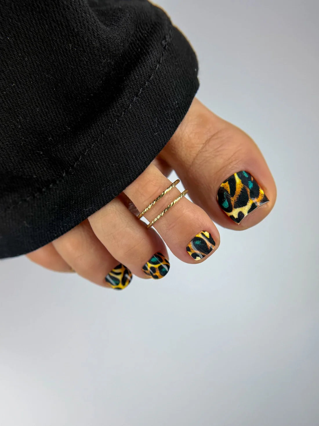 Nail decoration films for pedicure - 1118K