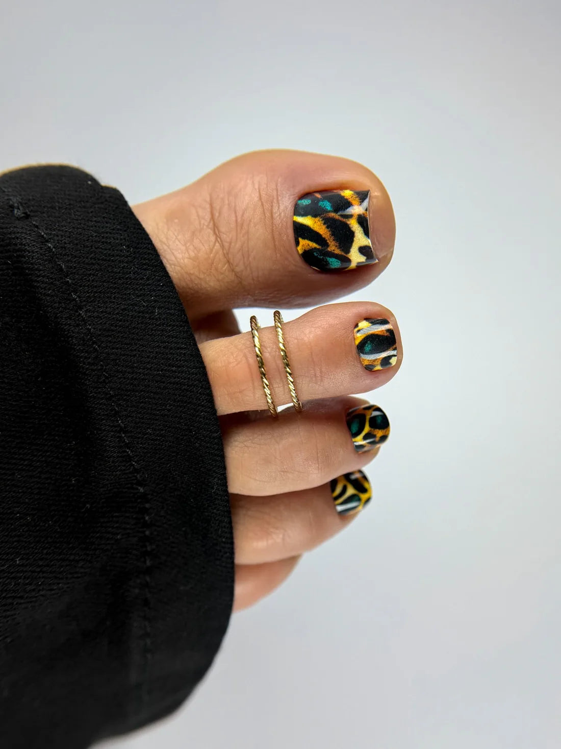 Nail decoration films for pedicure - 1118K