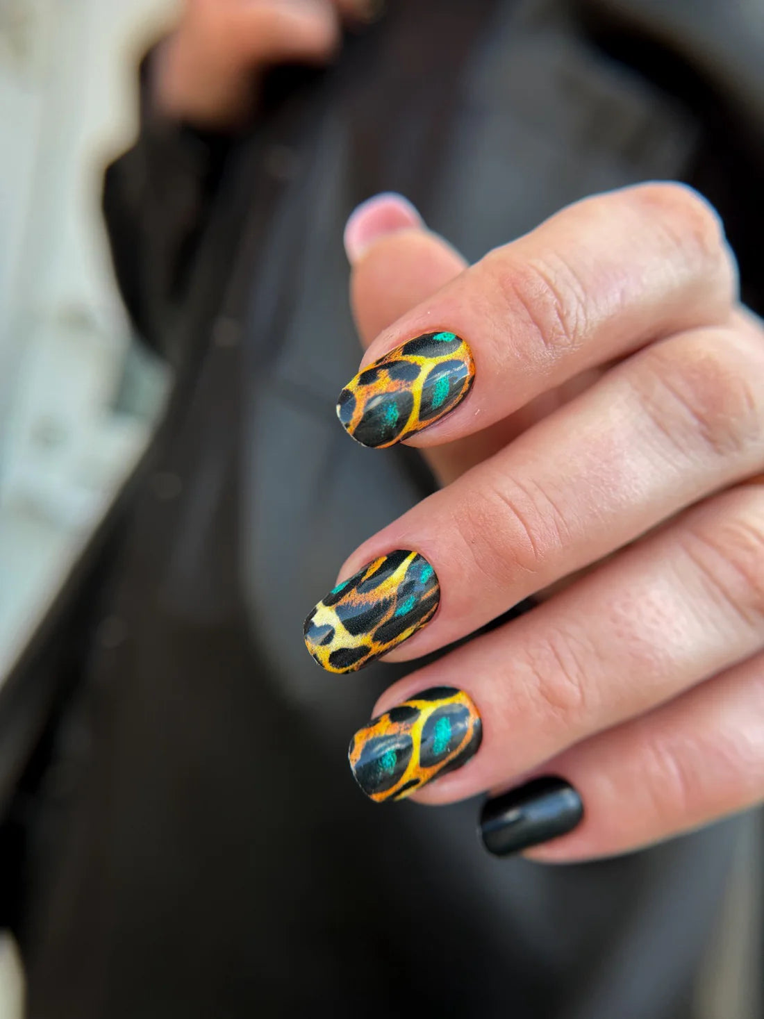 Nail decoration films for manicure - 1118R