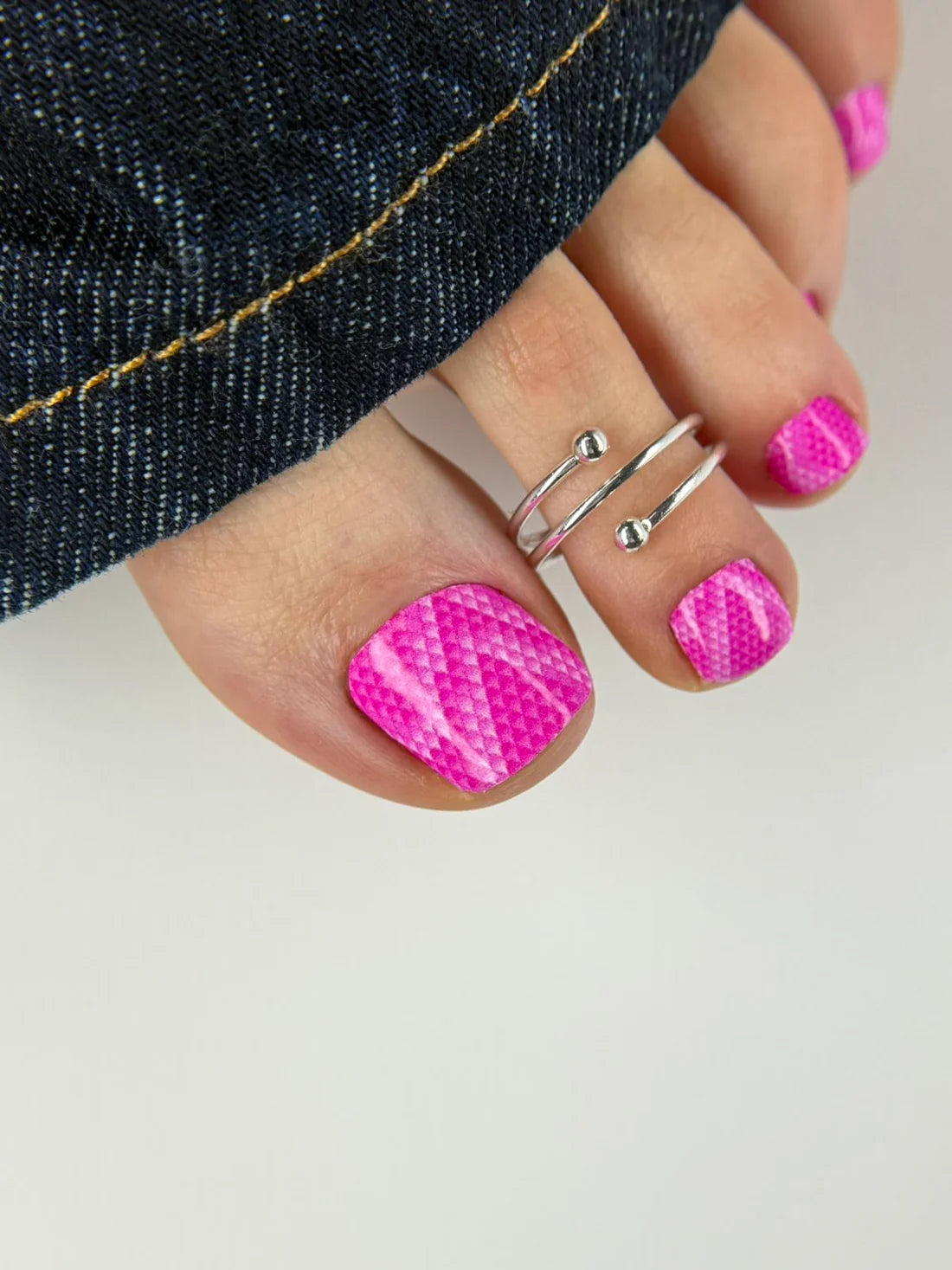 Nail decoration films for pedicure - 1130K