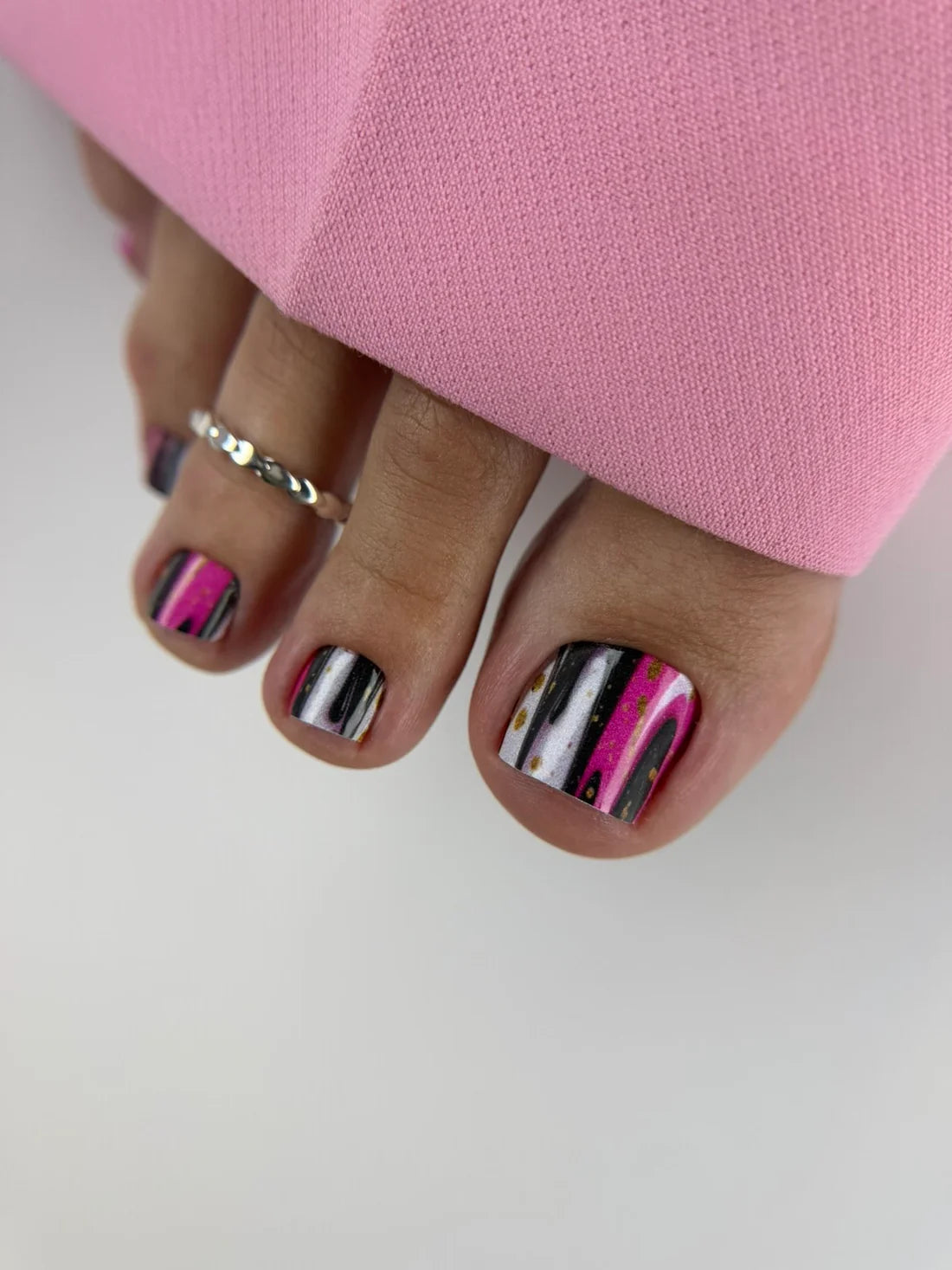Nail decoration films for pedicure - 1148K