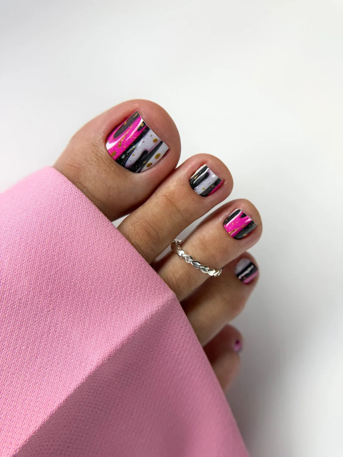 Nail decoration films for pedicure - 1148K