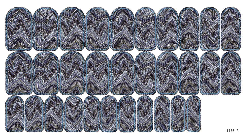 Nail decoration films for manicure - 1155R