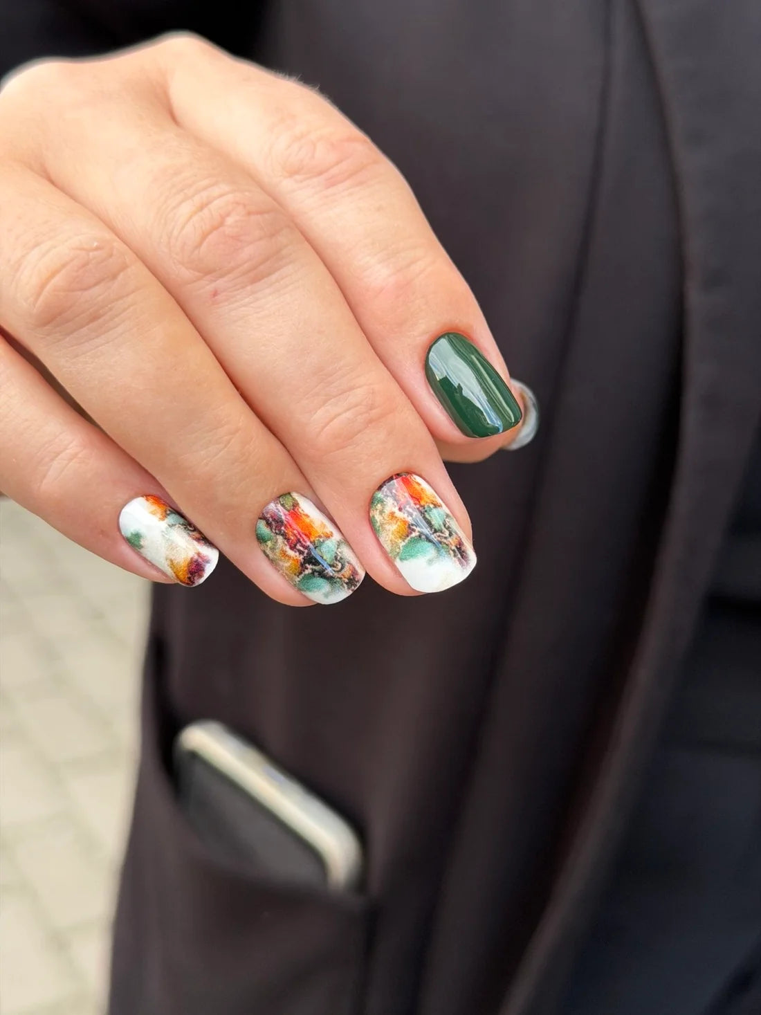 Nail decoration films for manicure - 1158R