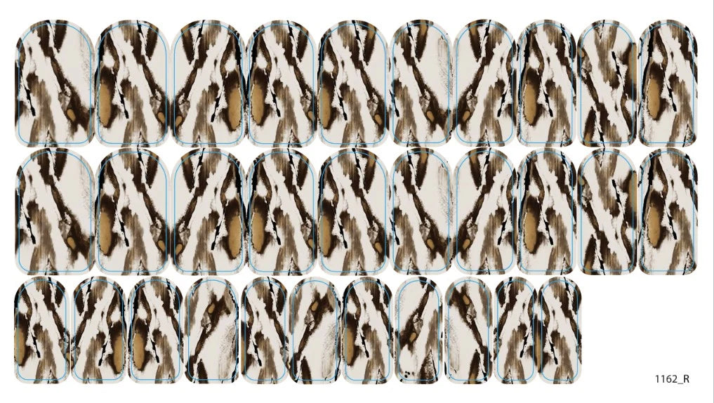 Nail decoration films for manicure - 1162R
