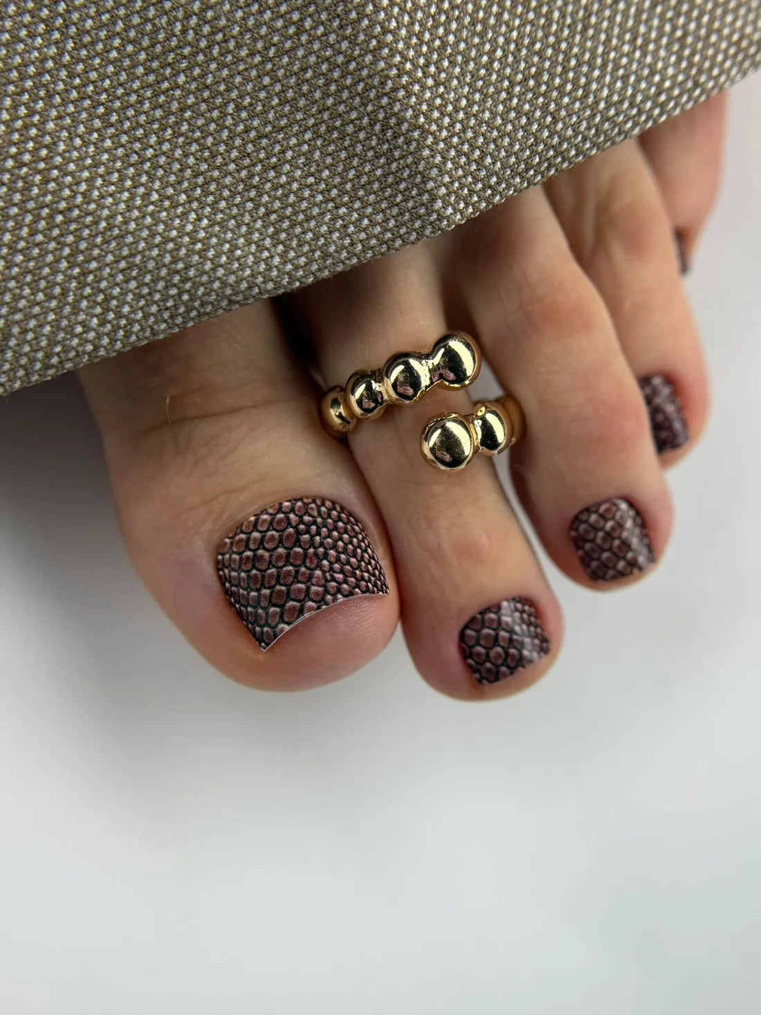Nail decoration films for pedicure - 1164K