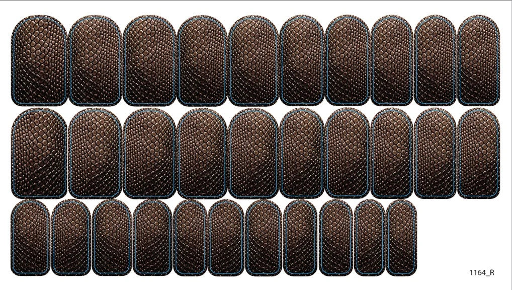 Nail decoration films for manicure - 1164R