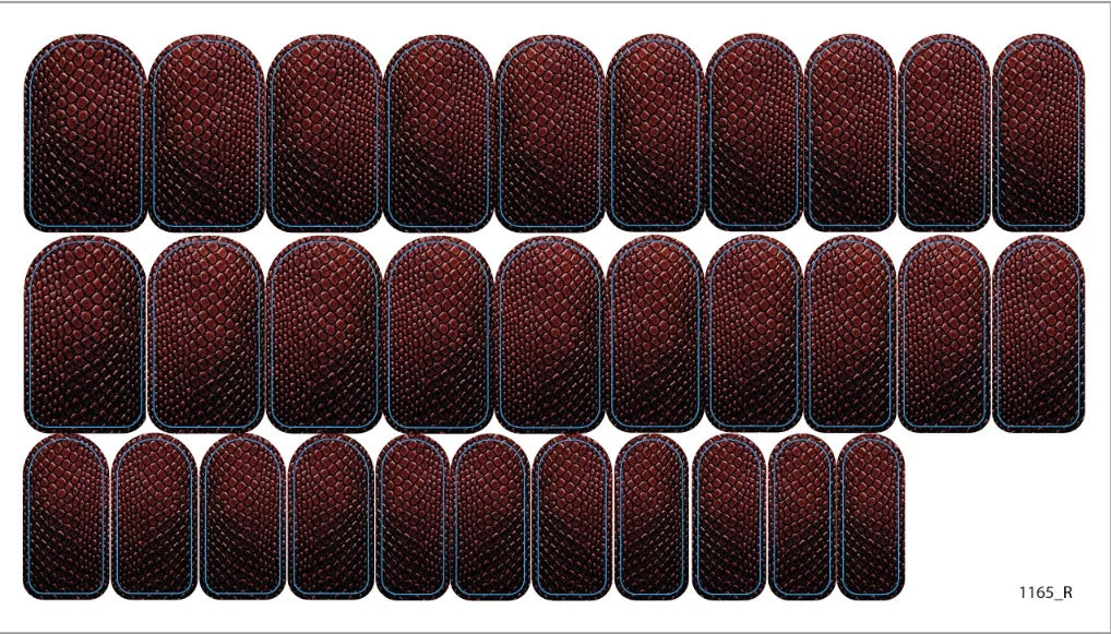 Nail decoration films for manicure - 1165R
