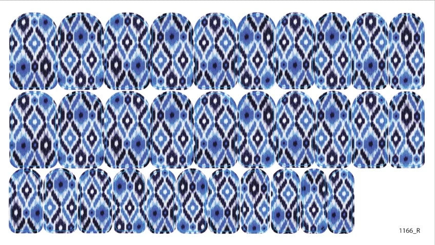 Nail decoration films for manicure - 1166R
