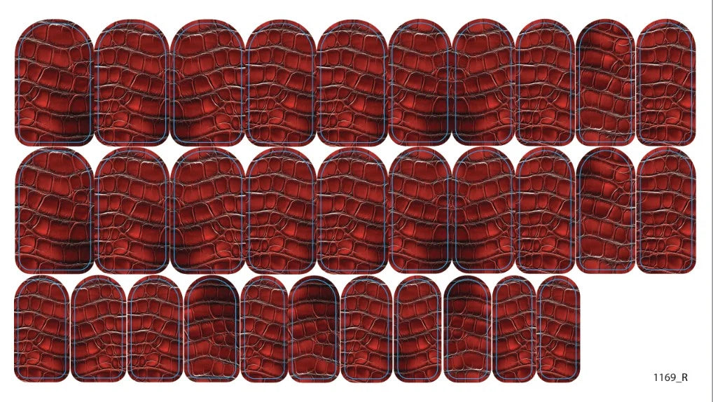 Nail decoration films for manicure - 1169R