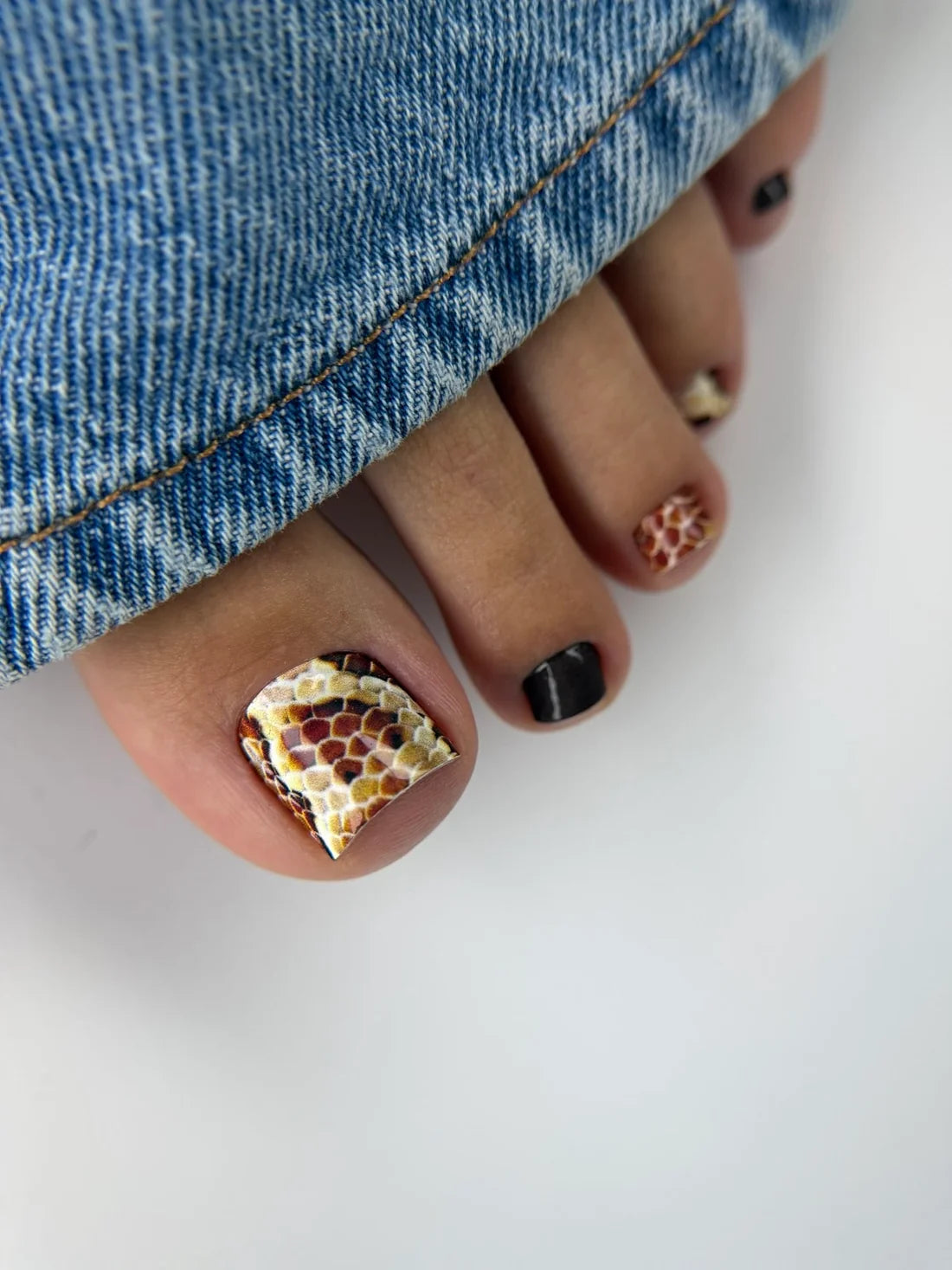 Nail decoration films for pedicure - 1170K