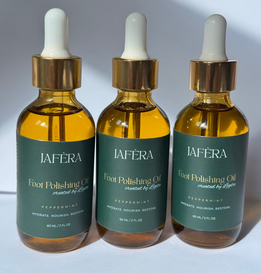 Jafèra Foot Polishing Oil - Peppermint