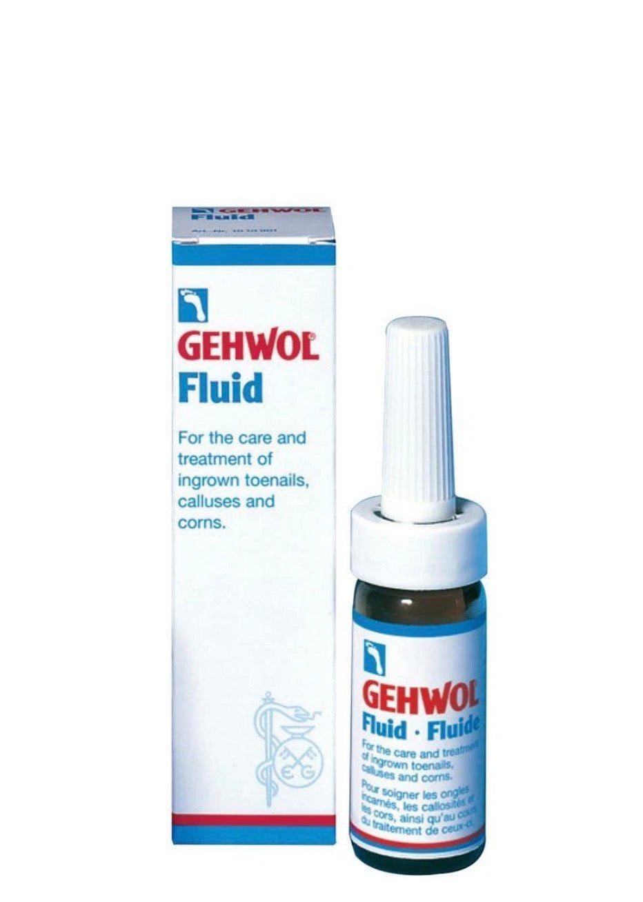 Gehwol fluid - ingrown toes, calluses and corns.