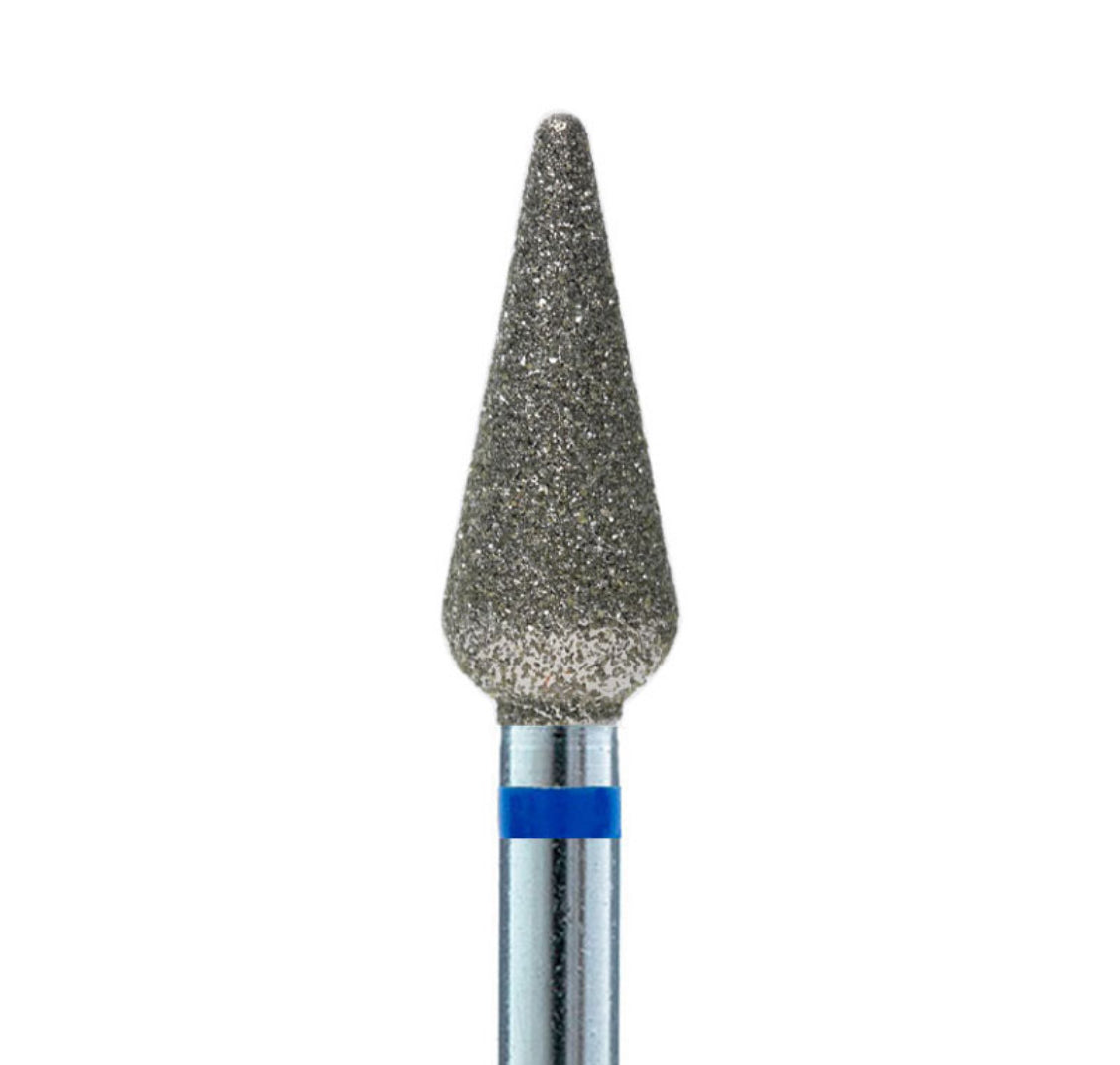 KMIZ Diamond Burr Drop Rounded Blue 050 [118208]