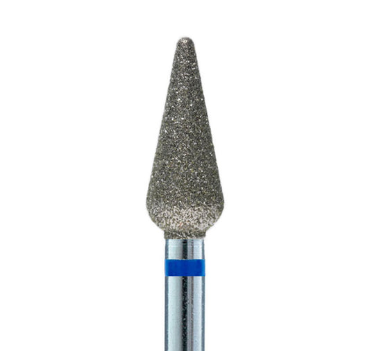 KMIZ Diamond Burr Drop Rounded Blue 050 [118208]