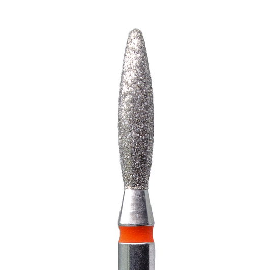 KMIZ Diamond Burr Flame Blunt/Rounded Red 023 [118035]