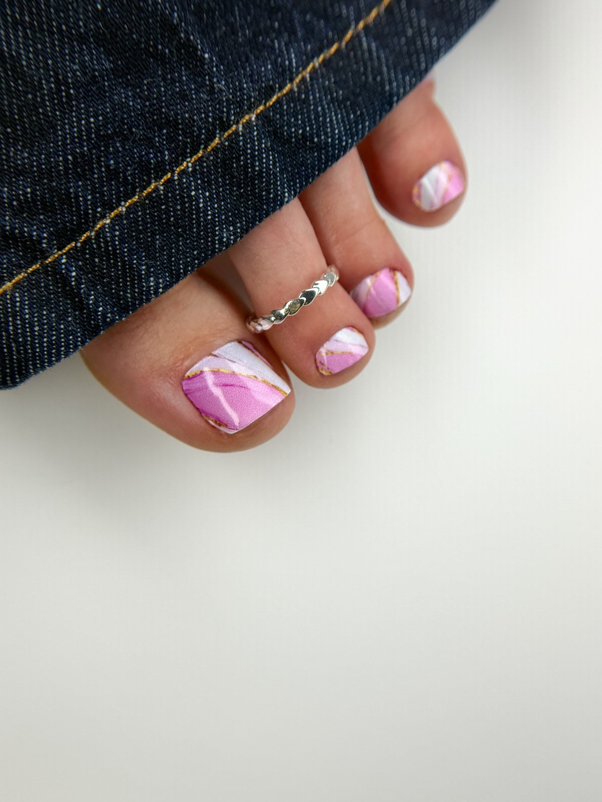 Nail decoration films for pedicure - 1135K