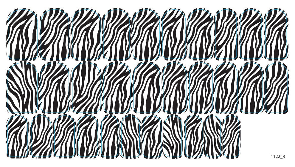 Nail decoration film for manicure - 1122R