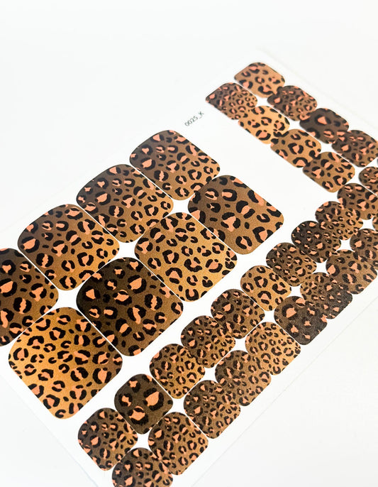 Nail decoration films for pedicure - 0025K
