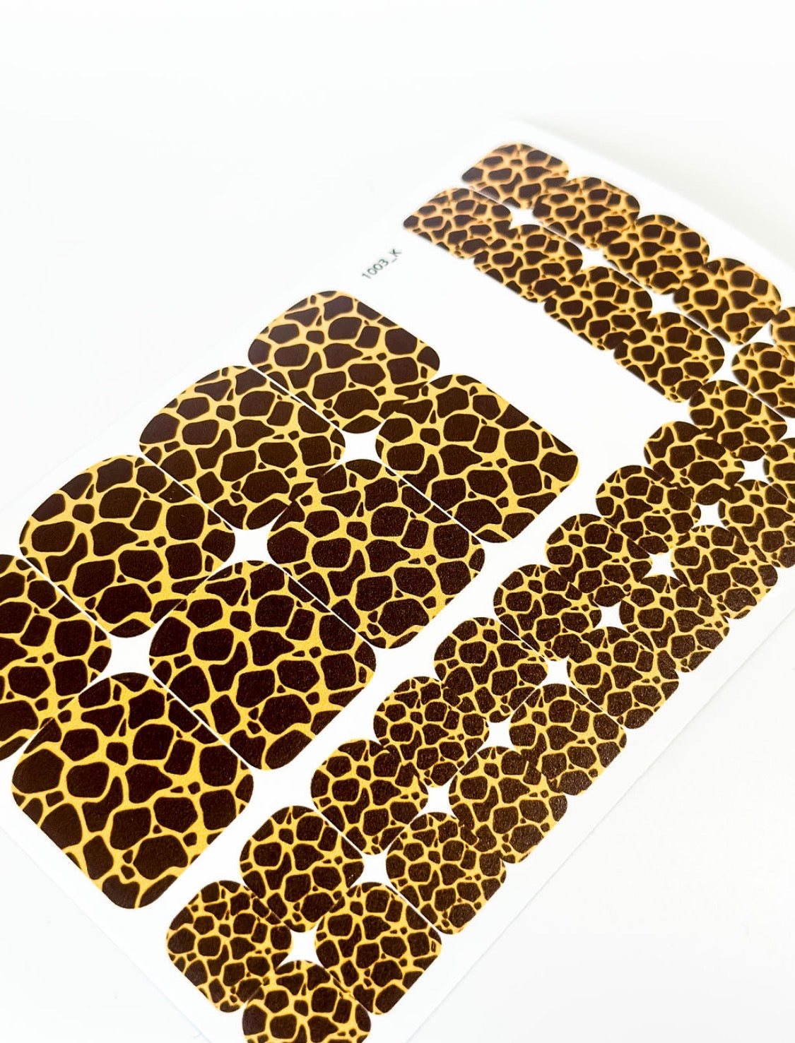 Nail decoration films for pedicure - 1003K