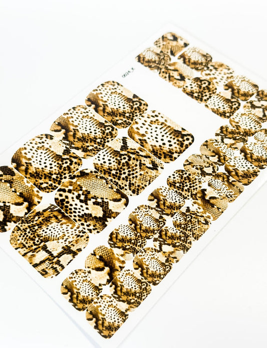 Nail decoration films for pedicure - 0024K