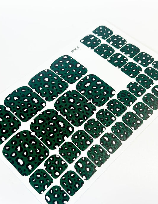 Nail decoration films for pedicure - 0034K